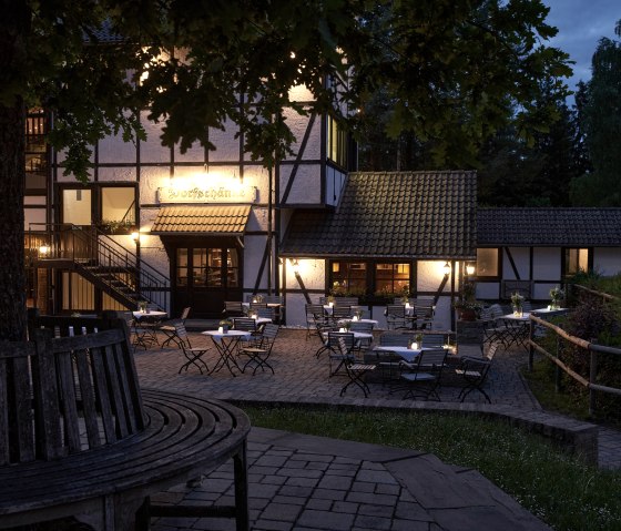 Dorfschänke Biergarten