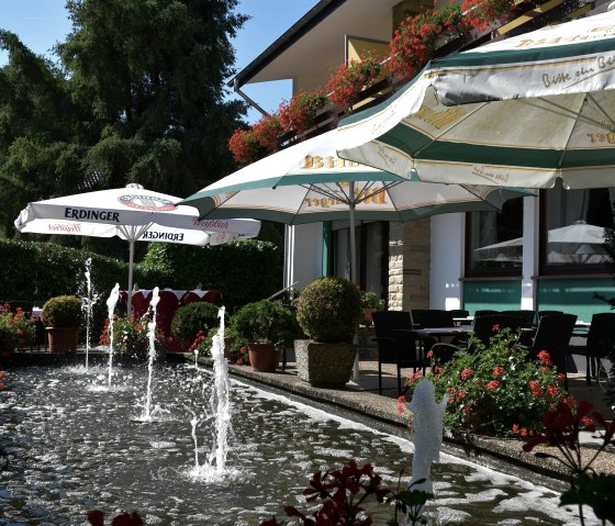 Wasserspiele Terrasse, © Verena Kartz