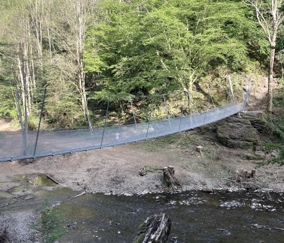 Pont suspendu du château de Niederburg Manderscheid