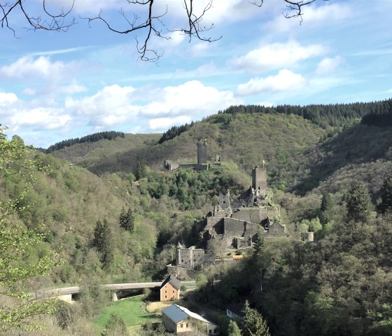 Blick auf die Manderscheider Burgen, © Eifel Tourismus GmbH