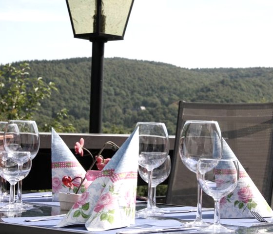 Terrace, © Nordeifel Tourismus GmbH & Farni Hotel Haus Salzberg