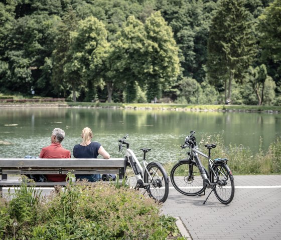 Faire du vélo à Blankenheim, © Eifel Tourismus GmbH, Dominik Ketz