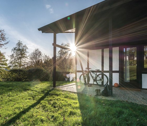 Ferienhaus Kastanie Außenansicht, © Sporthotel Grafenwald