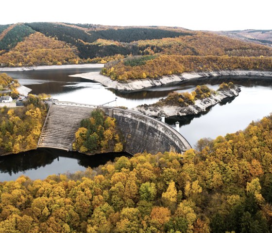 Herbst im Nationalpark Eifel, Urfttalsperre, © Tourismus NRW e.V.