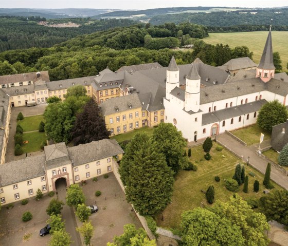 Steinfeld klooster van bovenaf, © Eifel Tourismus GmbH, D. Ketz