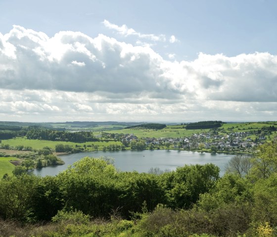 Eifelsteig, Schalkenmehrener Maar, © Rheinland-PfalzTourismus GmbH - Dominik Ketz