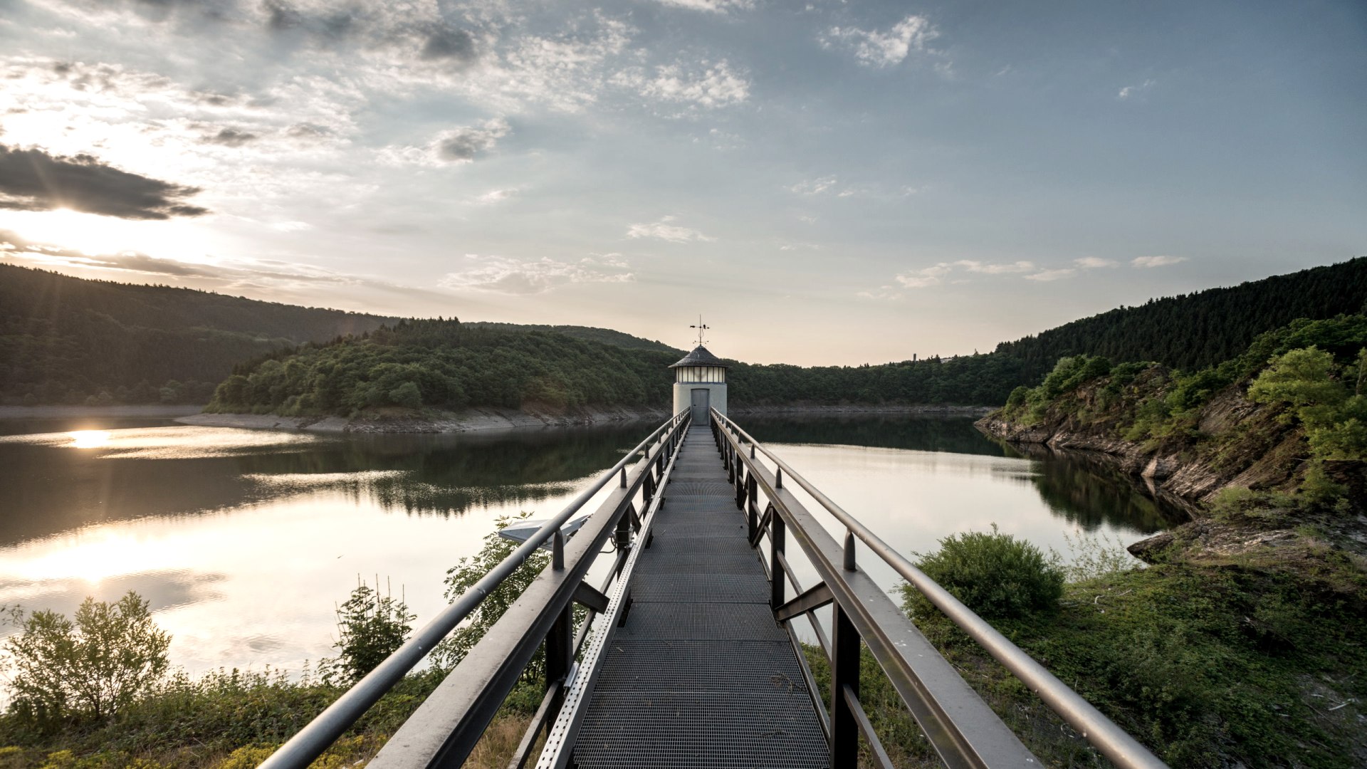 Urfttalsperre am Eifelsteig, © Eifel Tourismus GmbH, D. Ketz