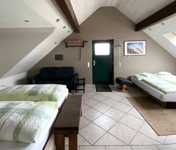 Chambre double Premium en tant que chambre à quatre lits