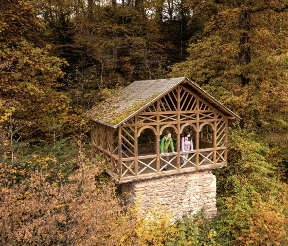 Blick aus der Balduinshütte über dem Liesertal, Eifelsteig-Etappe 12, © Eifel Tourismus GmbH, D. Ketz