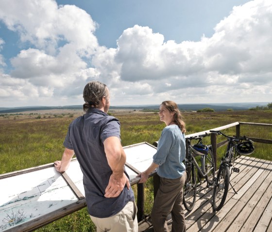 Blick ins Hohe Venn am Signal de Botrange, © vennbahn.eu