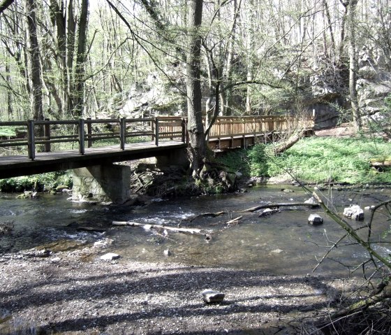 Wanderweg Inderoute: Brücke an der Inde, © aachen tourist service