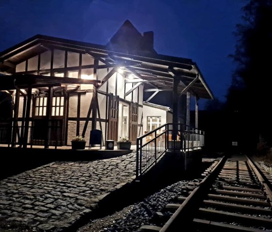 Museumsbahnhof Ahütte, © Museumsbahnhof Ahütte