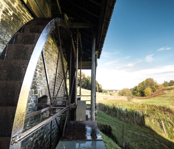 Mühlrad der Schneidemühle bei Meisburg, © Eifel Tourismus GmbH/D.Ketz