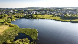 Jungfernweiher von oben, © GesundLand Vulkaneifel/D. Ketz