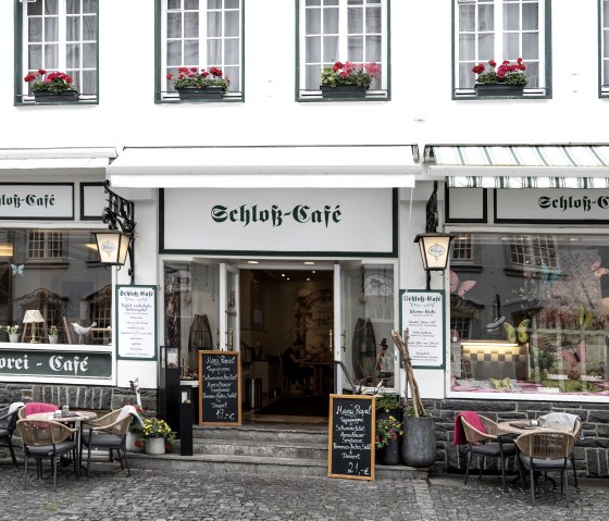 Das Schloß Café - Außenansicht, © Achim Pröpper