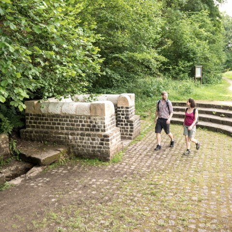 Brunnenstube Grüner Pütz in Nettersheim am Eifelsteig, © Eifel Tourismus/D.Ketz