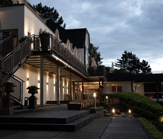 Vue extérieure de l'hôtel, © Hotel Vulcano Lindenhof